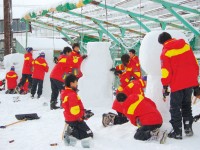 雪像作りコンテスト